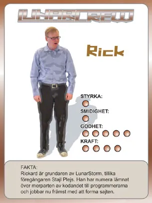 Samlarkortet ”Rick”